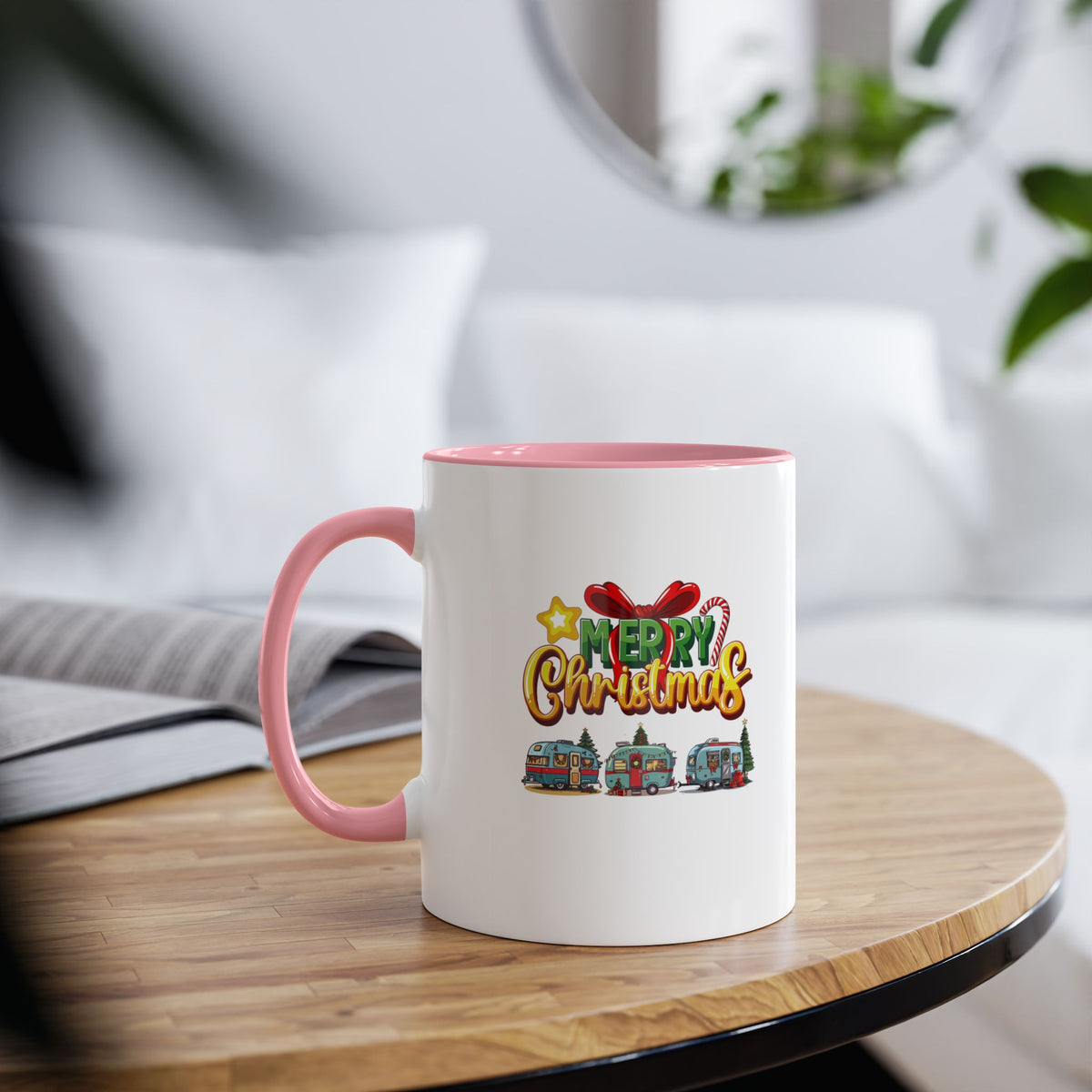 Merry Christmas Three Caravans Mug