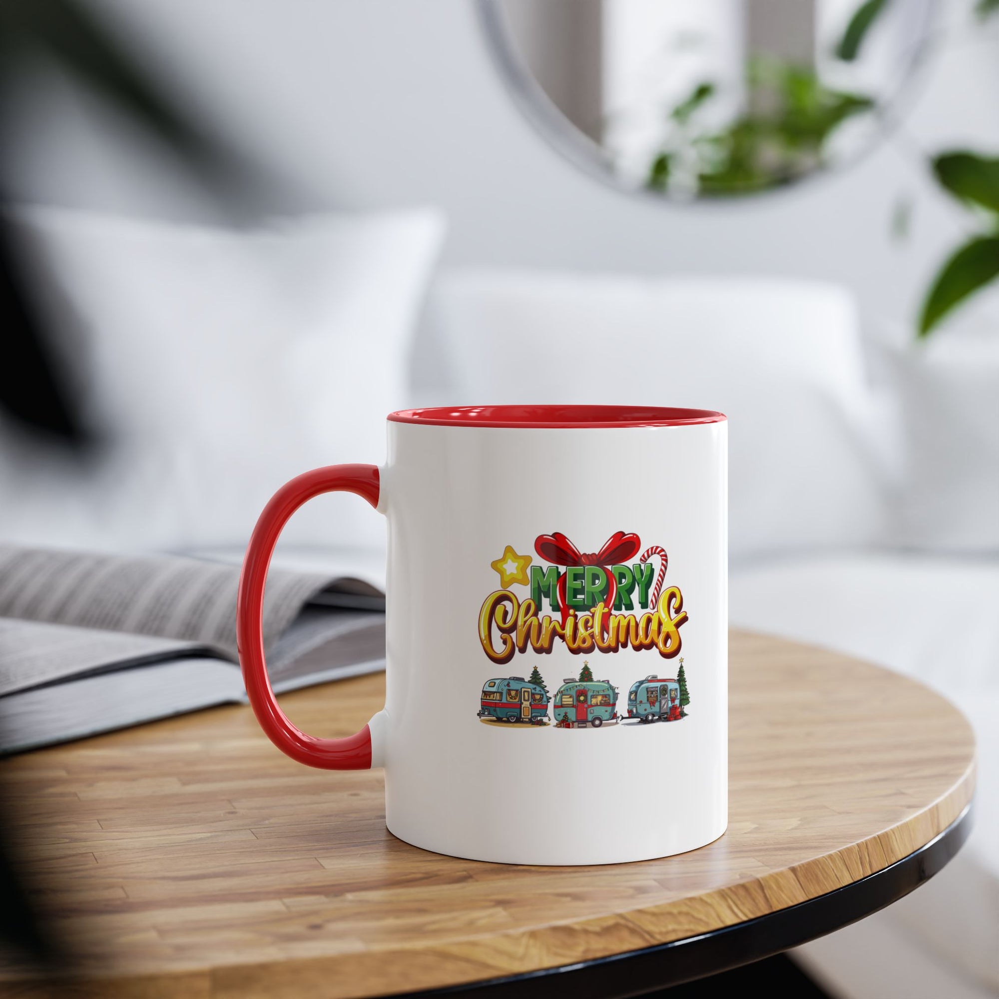 Merry Christmas Three Caravans Mug