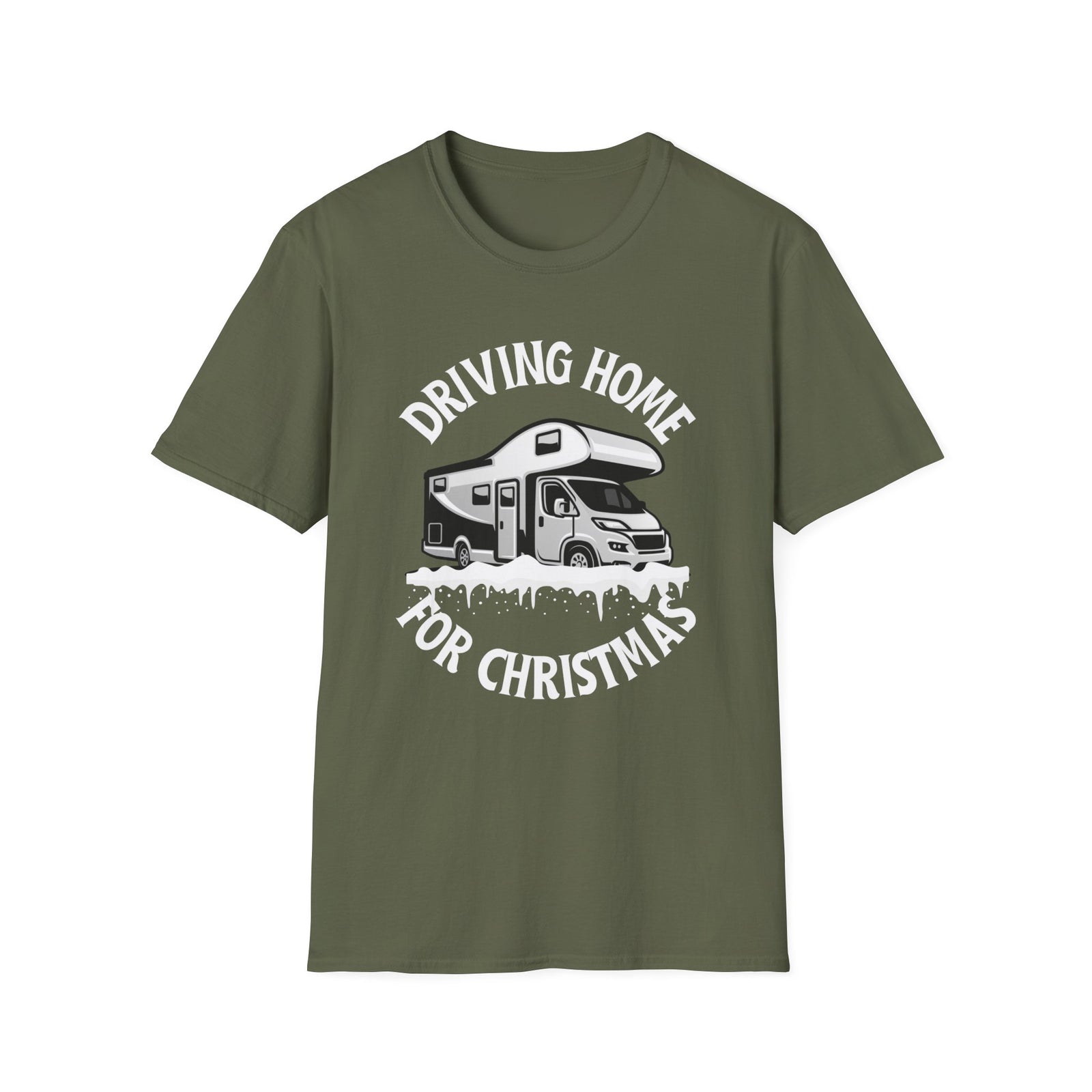 Driving Home For Christmas Motorhome T-Shirt