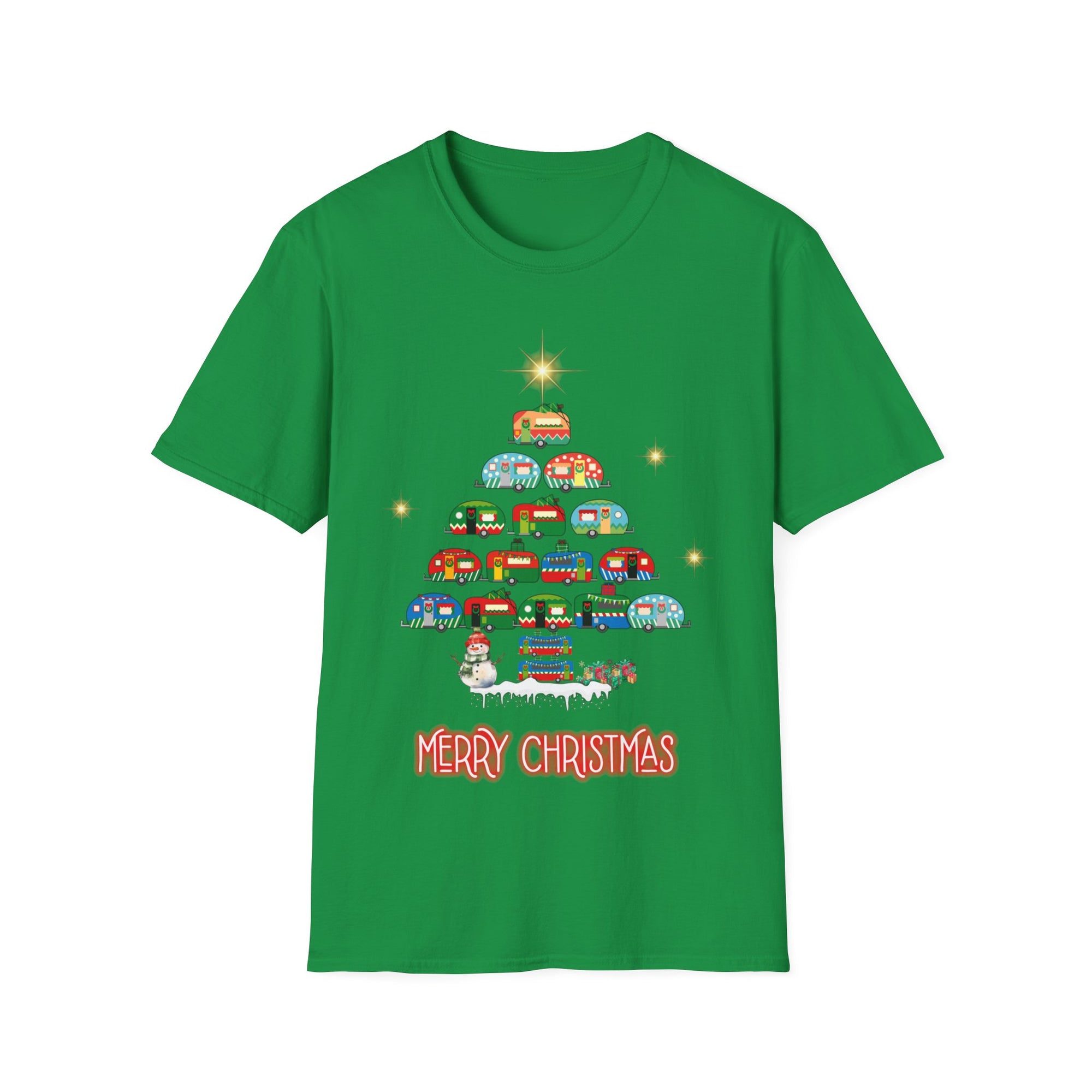 Caravan Christmas Tree  T-Shirt