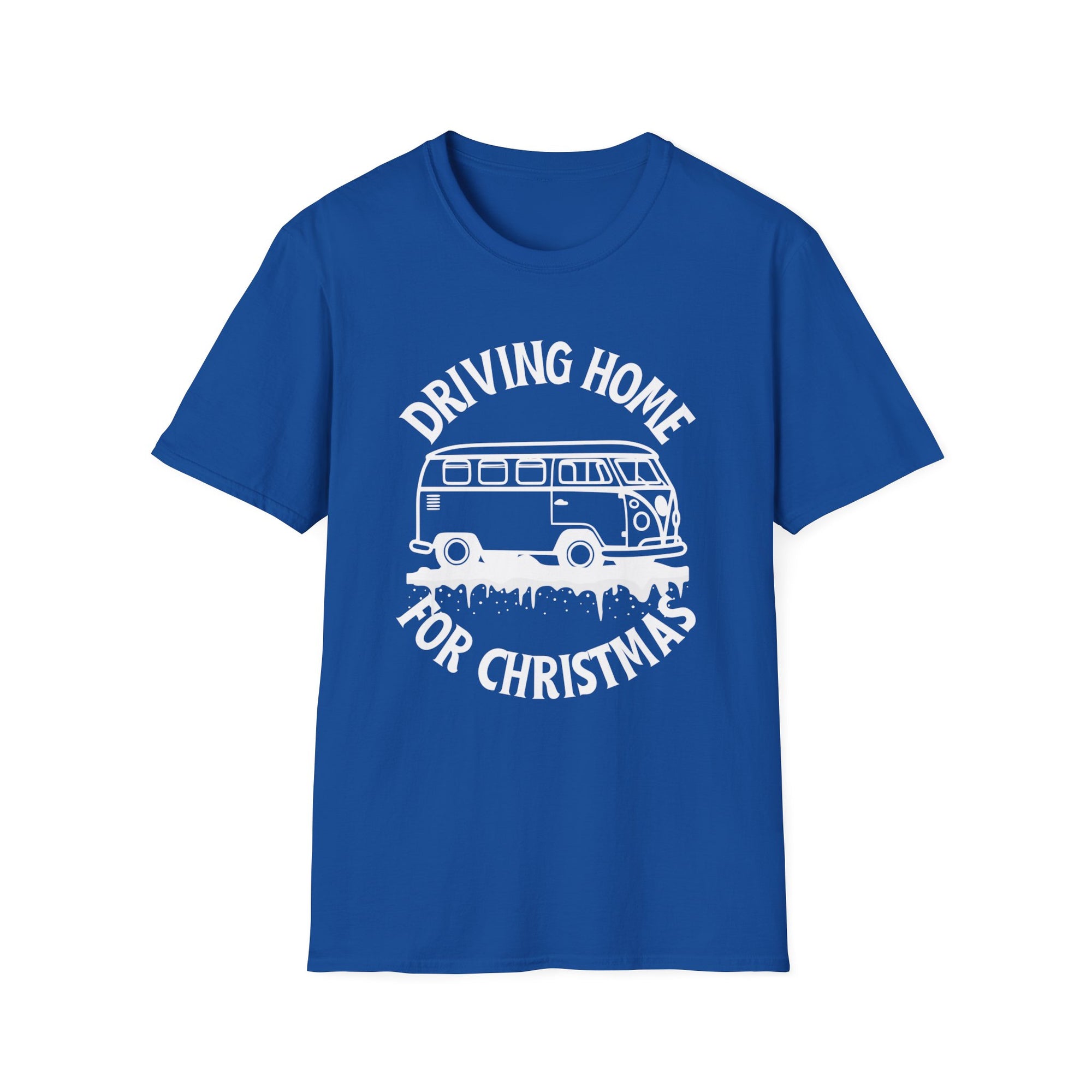 Driving Home For Christmas Campervan Unisex T-Shirt