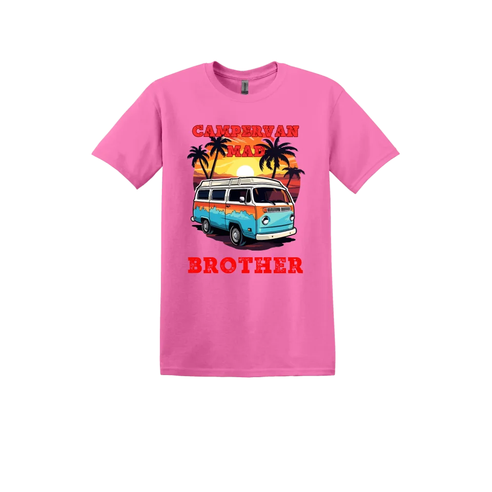 Campervan Mad Personalised T-Shirt