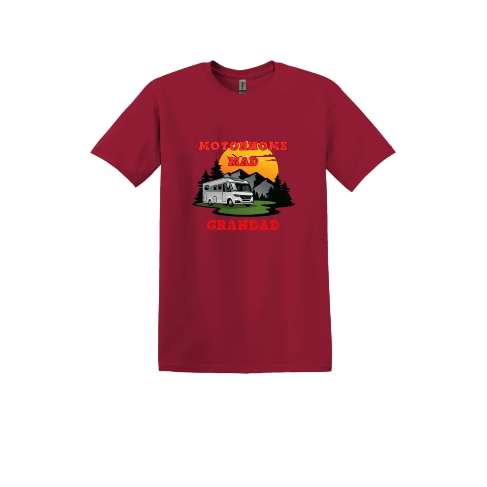 Motorhome Mad Personalised T-Shirt