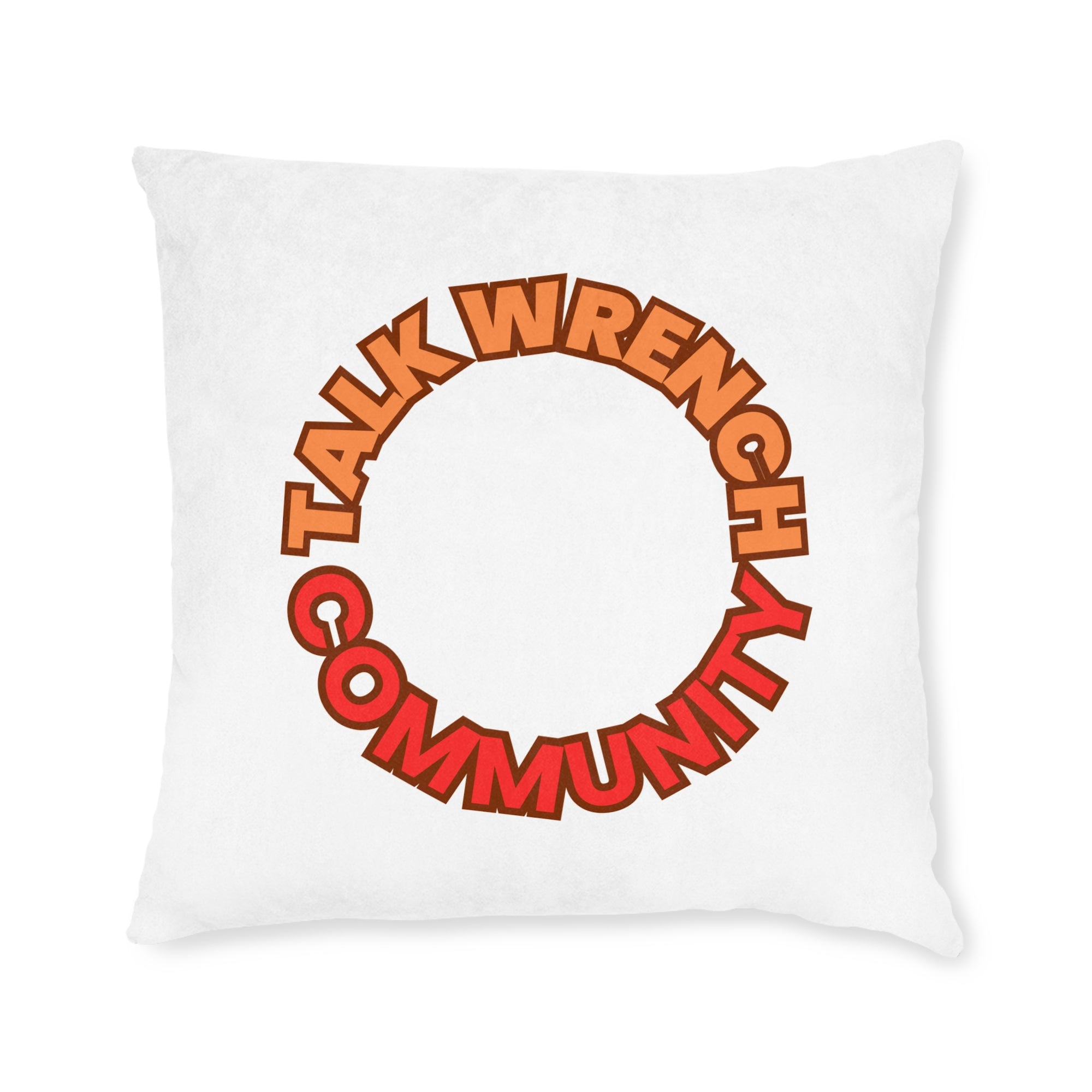 Talkwrench Community Square Pillow