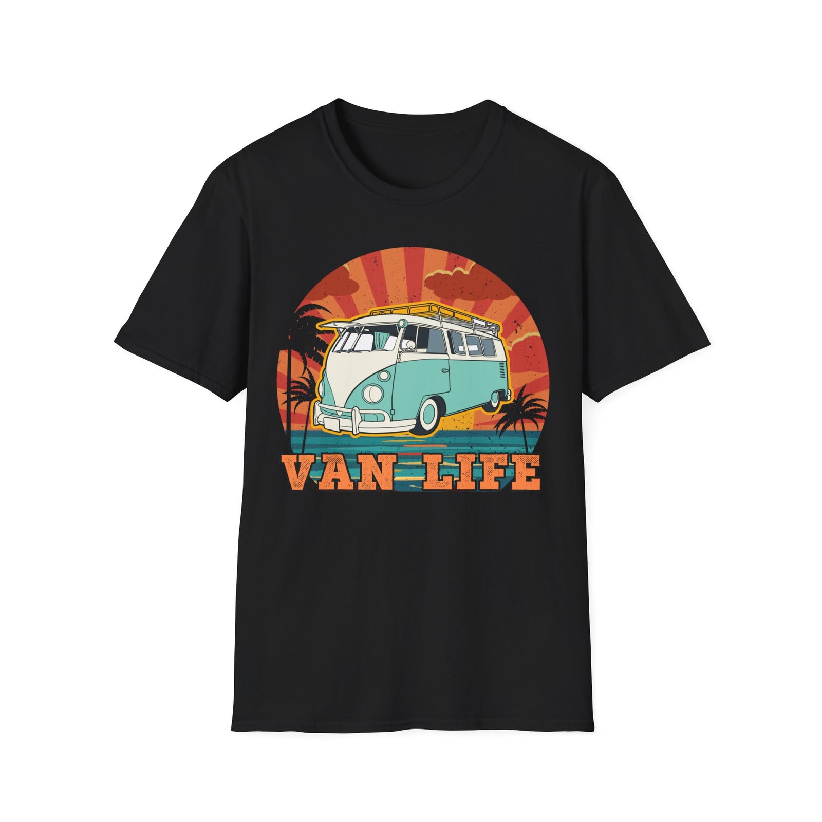 Van Life Retro Sunset T-Shirt