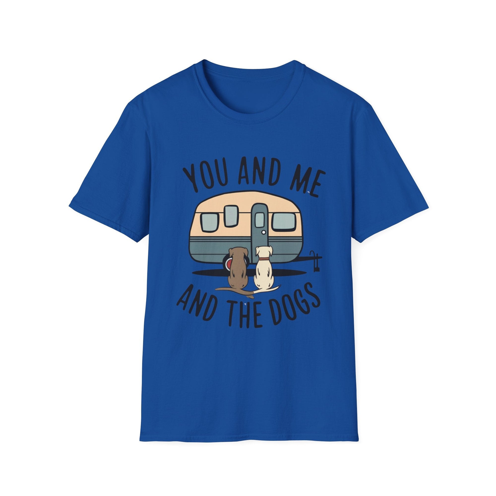 Cute RV Adventure You And Me And The Dogs T-Shirt - RVTees